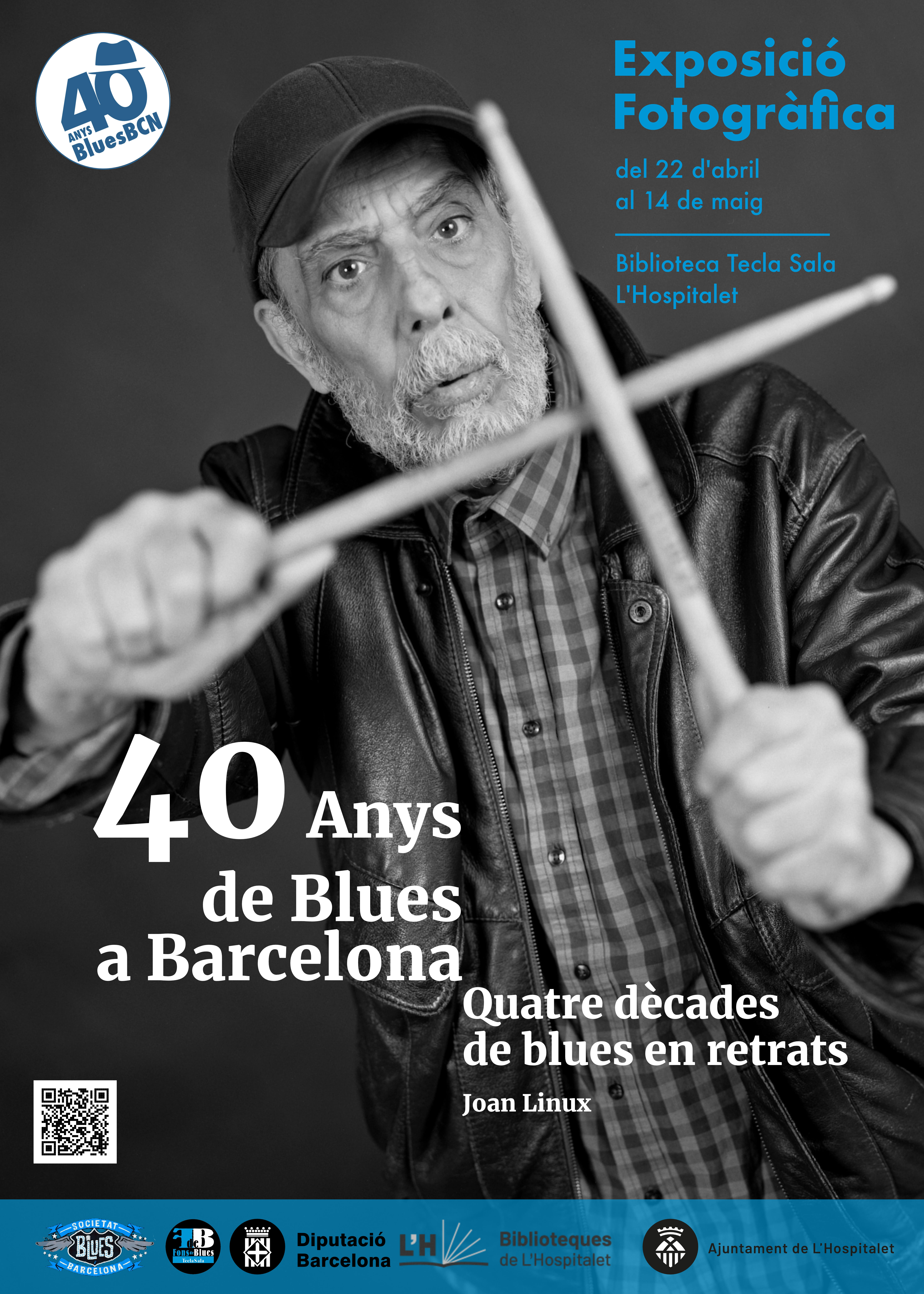 Exposició ’40 anys de blues a Barcelona’
